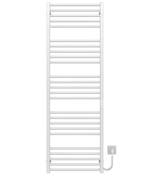Электрический полотенцесушитель Deffi Lima П25 600х1600 правое подключение WD04 белый A.LI.160.60.25.E.W.R.4