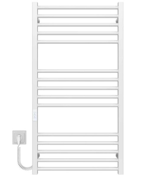 Электрический полотенцесушитель Deffi Lima П15 600х1000 левое подключение WD04 белый A.LI.100.60.15.E.W.L.4