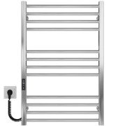 Электрический полотенцесушитель Deffi Lima П12 600х800 левое подключение JD04 хром A.LI.80.60.12.E.C.L.2