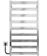 Електрична сушарка для рушників Deffi Silvia П9 500х1000 E ліве підключення JD04 хром A.SV.100.50.9.E.C.L.2