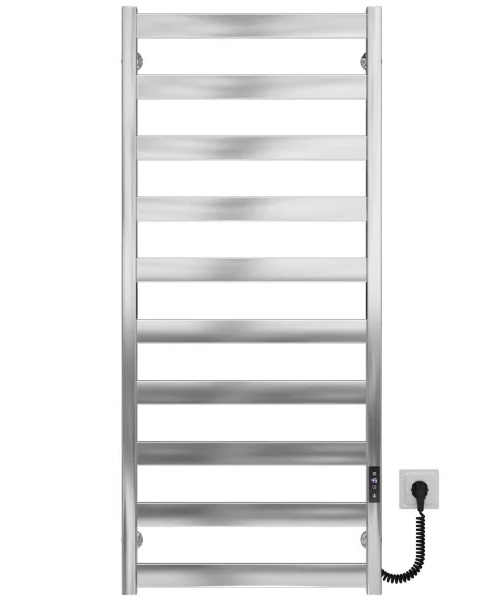 Электрический полотенцесушитель Deffi Silvia П10 500х1200 E правое подключение JD04 хром A.SV.120.50.10.E.C.R.2