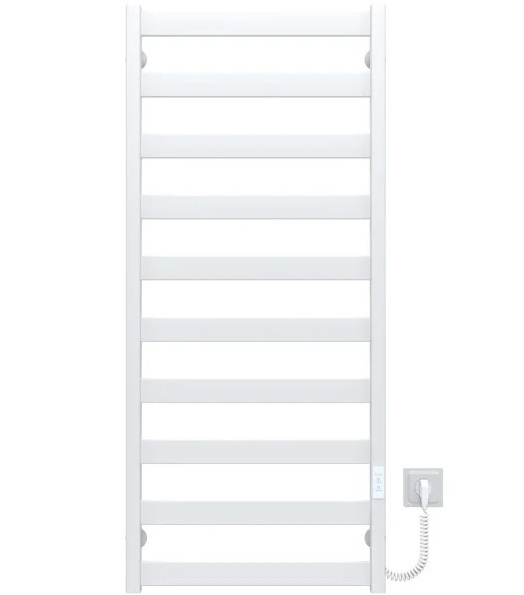 Электрический полотенцесушитель Deffi Silvia П10 500х1200 E правое подключение WD04 белый A.SV.120.50.10.E.W.R.4