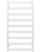 Полотенцесушитель водяной Deffi Silvia П9 500х1000 боковое левое подключение белый A.SV.100.50.9.W.B