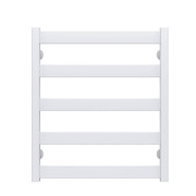 Сушка для рушників водяна Deffi Silvia П5 500х600 бічне ліве підключення білий A.SV.60.50.5.W.B