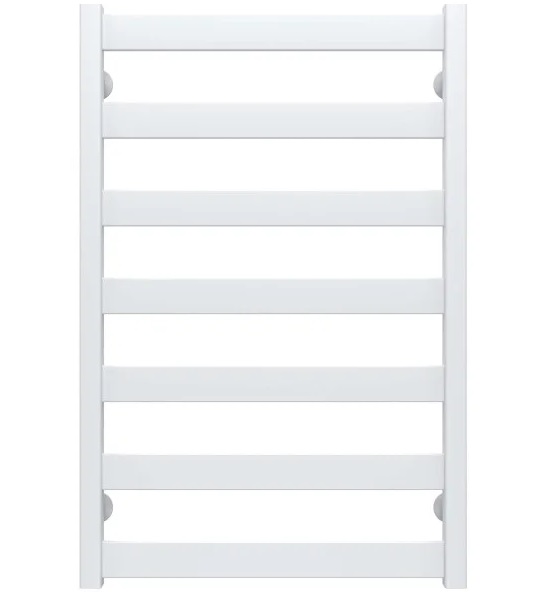 Полотенцесушитель водяной Deffi Silvia П7 500х800 нижнее подключение белый A.SV.80.50.7.W.A