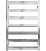 Полотенцесушитель водяной Deffi Silvia П7 500х800 боковое правое подключение хром A.SV.80.50.7.C.C