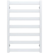 Полотенцесушитель водяной Deffi Silvia П7 500х800 боковое правое подключение белый A.SV.80.50.7.W.C