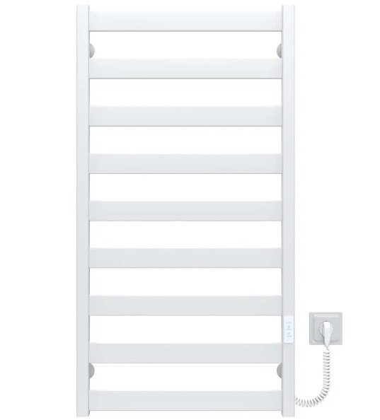 Електрична сушарка для рушників Deffi Silvia П9 500х1000 E праве підключення WD04 білий A.SV.100.50.9.E.W.R.4