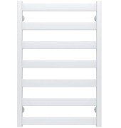 Полотенцесушитель водяной Deffi Silvia П7 500х800 нижнее подключение белый A.SV.80.50.7.W.A