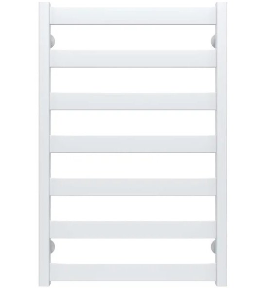 Полотенцесушитель водяной Deffi Silvia П7 500х800 боковое левое подключение белый A.SV.80.50.7.W.B