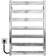 Электрический полотенцесушитель Deffi Silvia П7 500х800 E левое подключение JD04 хром A.SV.80.50.7.E.C.L.2