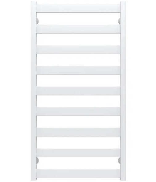 Полотенцесушитель водяной Deffi Silvia П9 500х1000 нижнее подключение белый A.SV.100.50.9.W.A