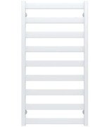 Полотенцесушитель водяной Deffi Silvia П9 500х1000 нижнее подключение белый A.SV.100.50.9.W.A