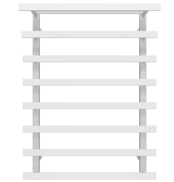 Полотенцесушитель водяной Deffi Agata П8 400x800 боковое правое подключение белый A.AG.80.40.8.W.C