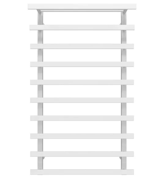 Сушка для рушників водяна Deffi Agata П10 400x1000 бічне ліве підключення білий A.AG.100.40.10.W.B