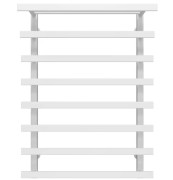 Сушка для рушників водяна Deffi Agata П8 500x800 нижнє підключення білий A.AG.80.50.8.W.A