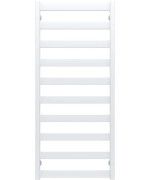 Полотенцесушитель водяной Deffi Silvia П10 500х1200 боковое левое подключение белый A.SV.120.50.10.W.B