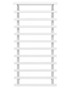 Полотенцесушитель водяной Deffi Agata П12 400x1200 боковое левое подключение белый A.AG.120.40.12.W.B
