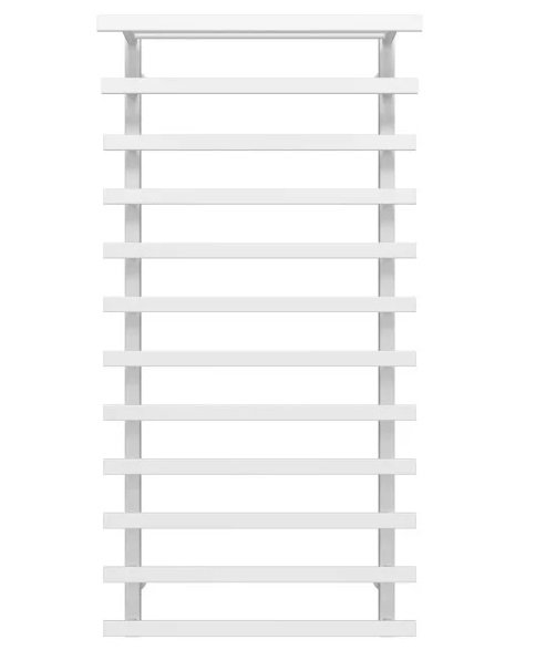 Сушка для рушників водяна Deffi Agata П12 400x1200 бічне праве підключення білий A.AG.120.40.12.W.C