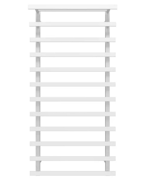 Сушка для рушників водяна Deffi Agata П12 500x1200 нижнє підключення білий A.AG.120.50.12.W.A