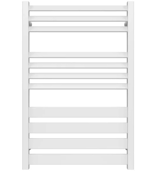 Полотенцесушитель водяной Deffi Diamant П11 500х800 боковое левое подключение белый A.DT.80.50.11.W.B