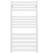 Полотенцесушитель водяной Deffi Diamant П14 500х1000 нижнее подключение белый A.DT.100.50.14.W.A