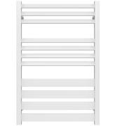 Полотенцесушитель водяной Deffi Diamant П11 500х800 боковое левое подключение белый A.DT.80.50.11.W.B