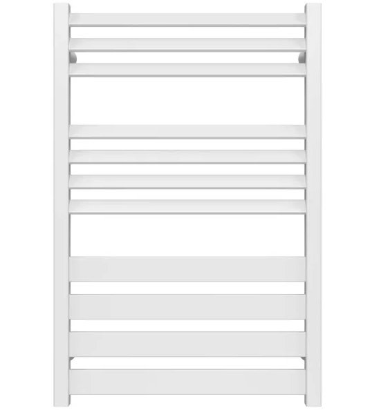 Сушка для рушників водяна Deffi Diamant П11 500х800 бічне праве підключення білий A.DT.80.50.11.W.C