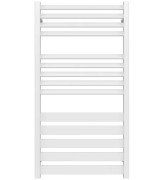 Полотенцесушитель водяной Deffi Diamant П14 500х1000 боковое правое подключение белый A.DT.100.50.14.W.C