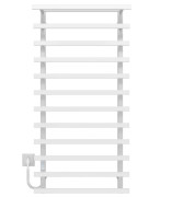Электрический полотенцесушитель Deffi Agata П12 500x1200 левое подключение WD04 белый A.AG.120.50.12.E.W.L.2