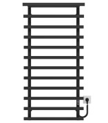 Электрический полотенцесушитель Deffi Agata П12 500x1200 правое подключение JD04 черный A.AG.120.50.12.E.B.R.4