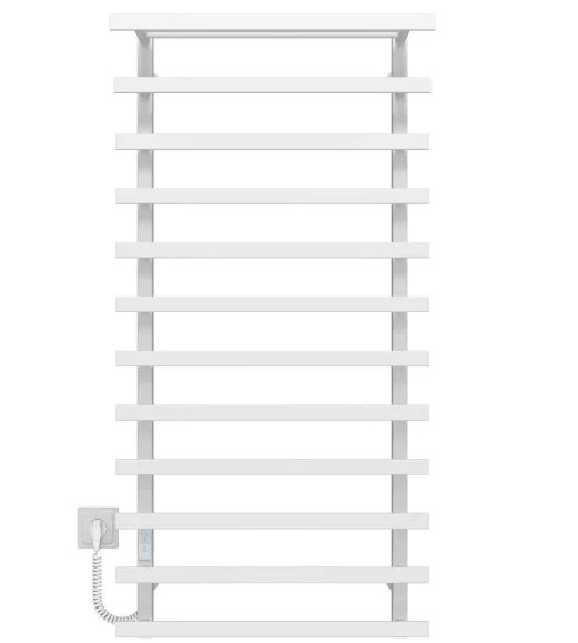 Электрический полотенцесушитель Deffi Agata П12 400x1200 левое подключение WD03 белый A.AG.120.40.12.E.W.L.2