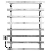 Электрический полотенцесушитель Deffi Agata П8 500x800 левое подключение JD04 хром A.AG.80.50.8.E.C.L.2