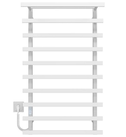 Електрична сушарка для рушників Deffi Agata П10 500x1000 ліве підключення WD04 білий A.AG.100.50.10.E.W.L.2