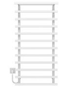 Электрический полотенцесушитель Deffi Agata П12 500x1200 левое подключение WD04 белый A.AG.120.50.12.E.W.L.2