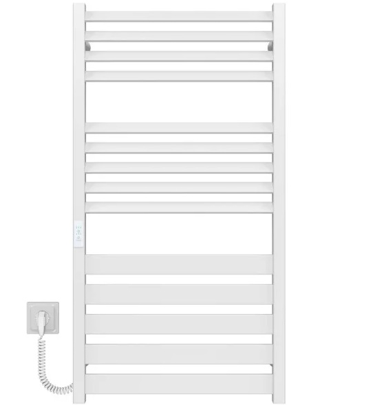 Электрический полотенцесушитель Deffi Diamant П14 500х1000 левое подключение WD04 белый A.DT.100.50.14.E.W.L.4