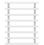 Полотенцесушитель водяной Deffi Breeze П8 500x800 боковое правое подключение белый A.BZ.80.50.8.W.C