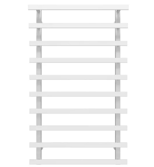 Сушка для рушників водяна Deffi Breeze П10 500x1000 нижнє підключення білий A.BZ.100.50.10.W.A