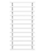 Полотенцесушитель водяной Deffi Breeze П12 500x1200 нижнее подключение белый A.BZ.120.50.12.W.A