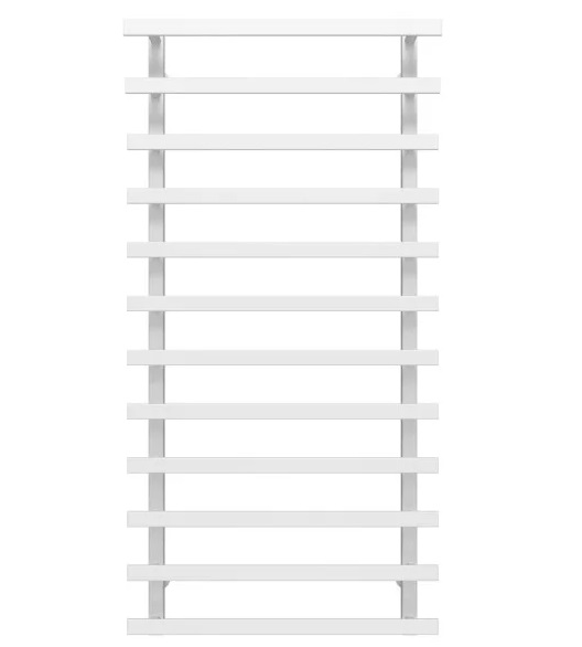 Полотенцесушитель водяной Deffi Breeze П12 500x1200 боковое левое подключение белый A.BZ.120.50.12.W.B