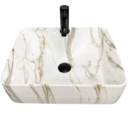 Раковина для ванной VBI FORLI 48x38 см керамика мраморный глянец VBI-011105