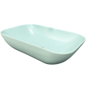 Раковина для ванной VBI AVEZZANO 58x35,5 см керамика зеленый матовый VBI-014404