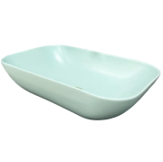 Раковина для ванної кімнати VBI AVEZZANO 58x35,5 см кераміка зелений матовий VBI-014404