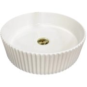 Раковина для ванної кімнати VBI BRINDISI M 41,5x41,5 см кераміка білий VBI-014102