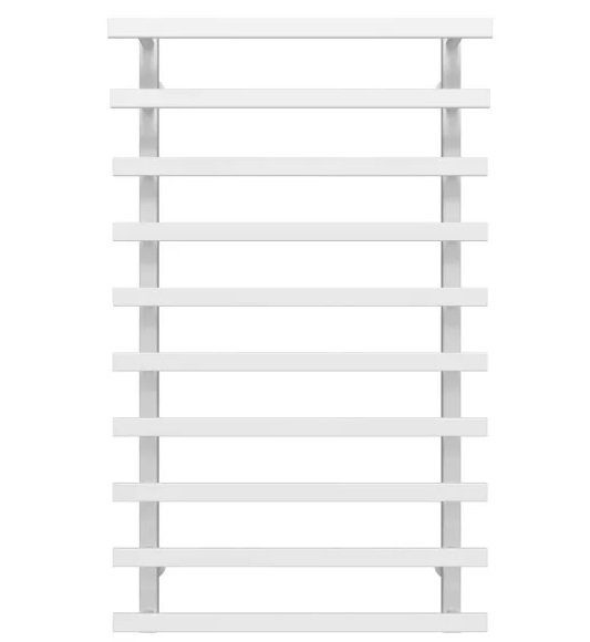Полотенцесушитель водяной Deffi Breeze П10 500x1000 боковое правое подключение белый A.BZ.100.50.10.W.C