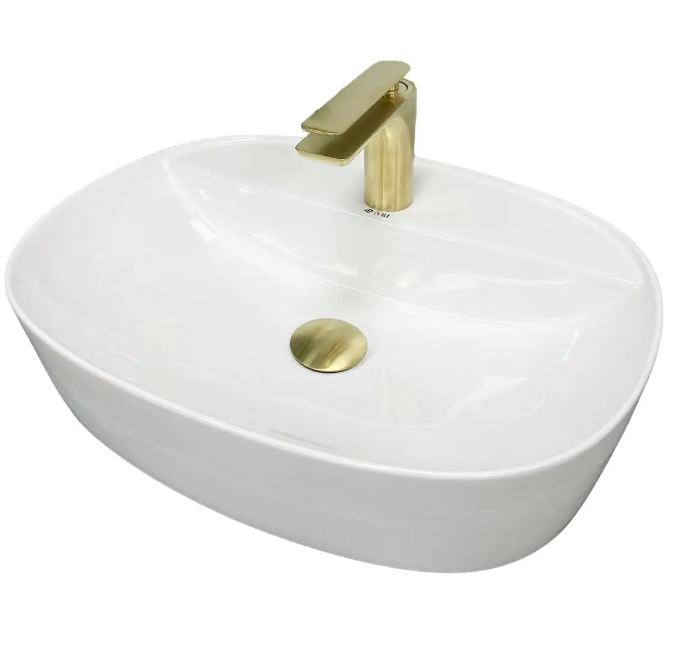 Раковина для ванной VBI AGORDO M 50x38 см керамика белый VBI-014904