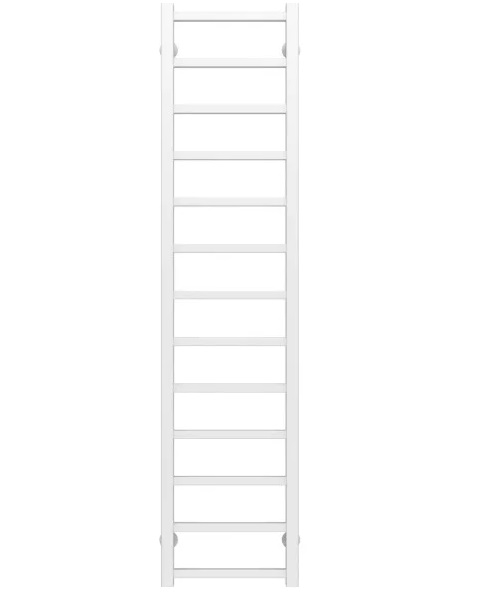 Полотенцесушитель водяной Deffi Forest П13 200х1400 боковое левое подключение белый A.FR.140.20.13.W.B