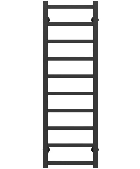 Сушка для рушників водяна Deffi Forest П10 200х1000 нижнє підключення чорний A.FR.100.20.10.B.A