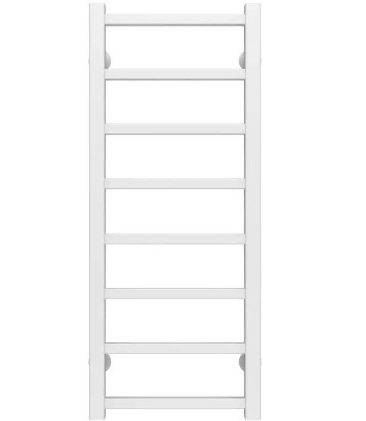 Полотенцесушитель водяной Deffi Forest П8 200х800 боковое левое подключение белый A.FR.80.20.8.W.B