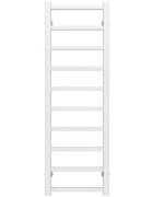 Сушка для рушників водяна Deffi Forest П10 200х1000 бічне ліве підключення білий A.FR.100.20.10.W.B